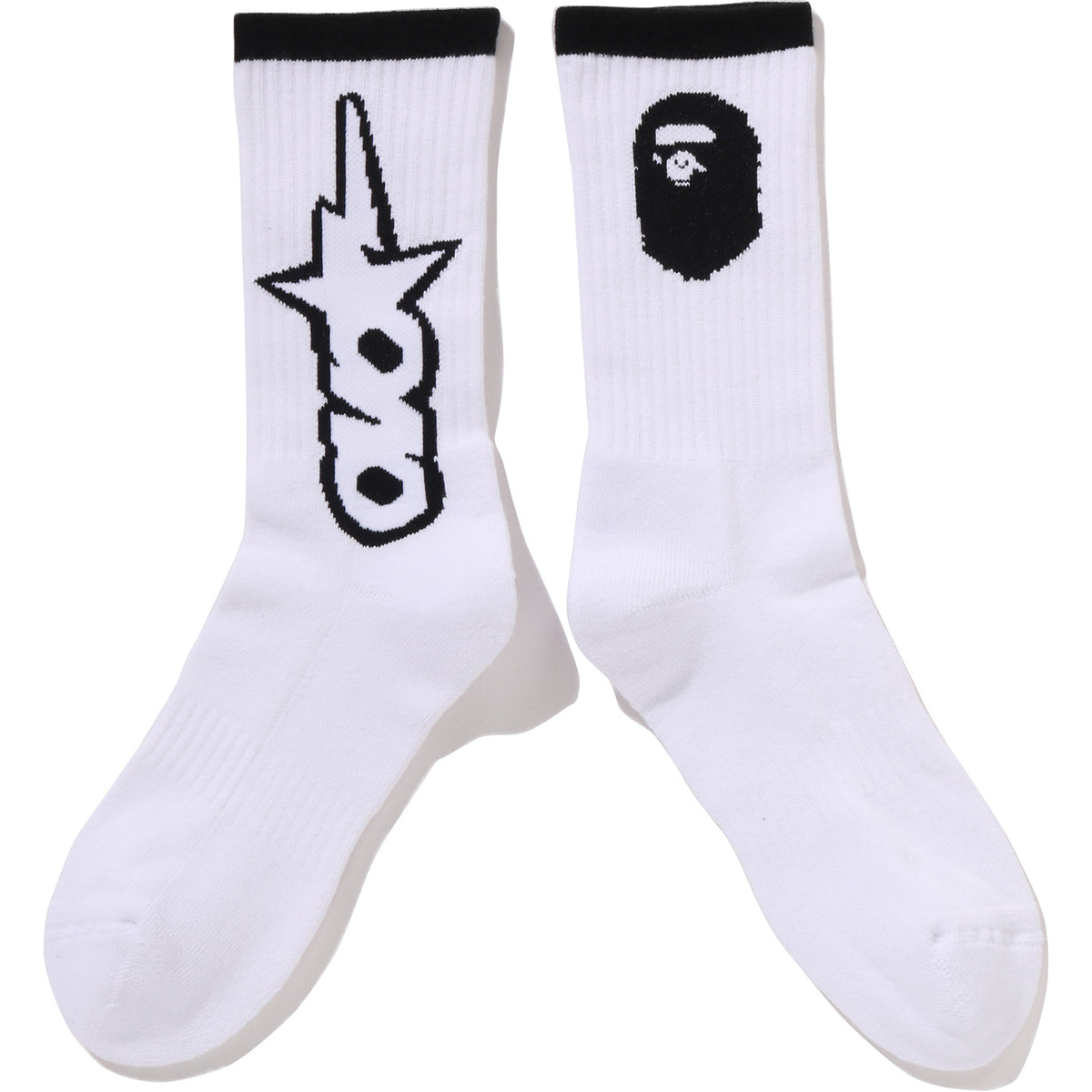 BAPE X OVO OVO STA ATHLETIC SOCKS MENS