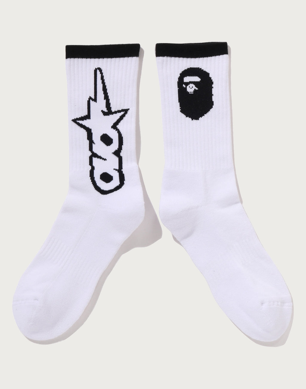 BAPE X OVO OVO STA ATHLETIC SOCKS MENS