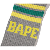 BAPE STRIPE SOCKS MENS