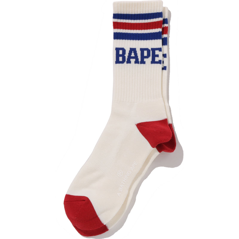 BAPE STRIPE SOCKS MENS
