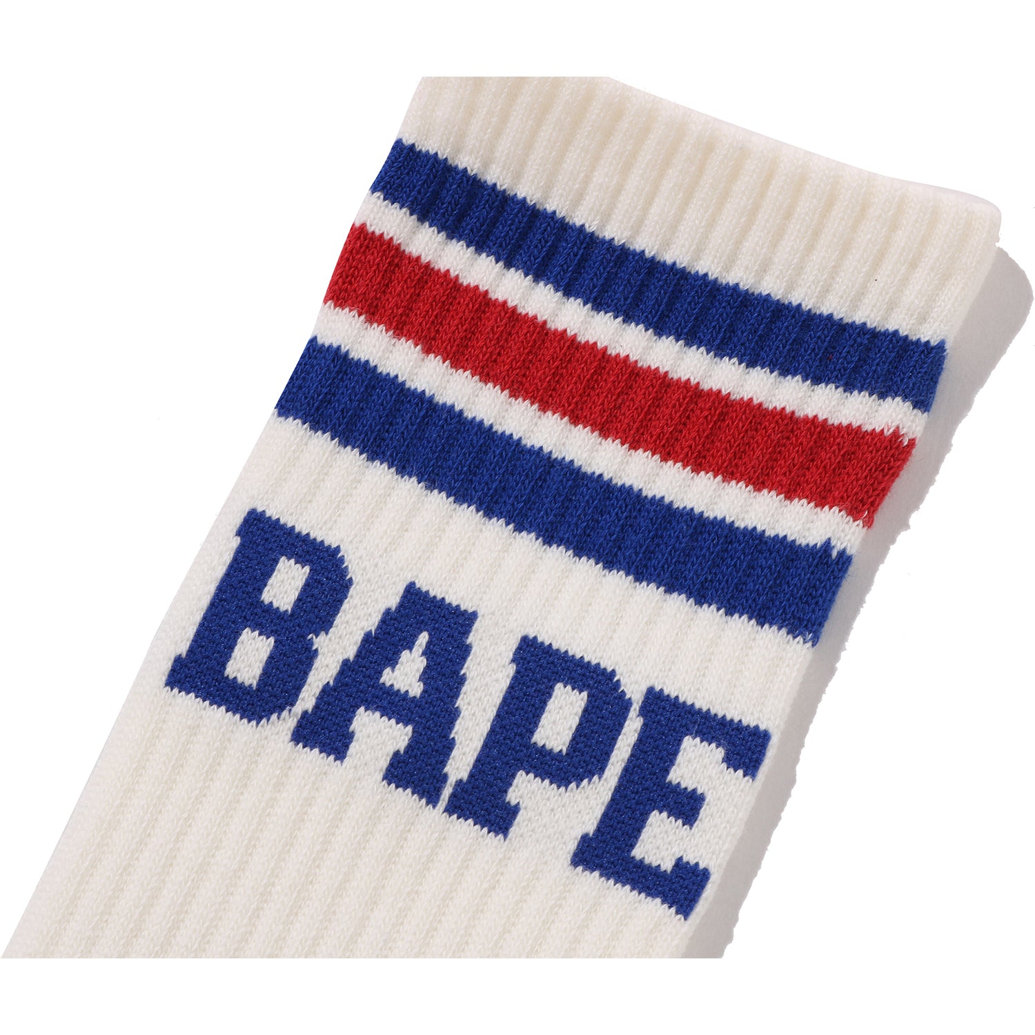 レッグウェア  BAPE SOCKS BAPE Stripe Socks - Cotton Acrylic Blend | A Bathing Ape – us.bape.com