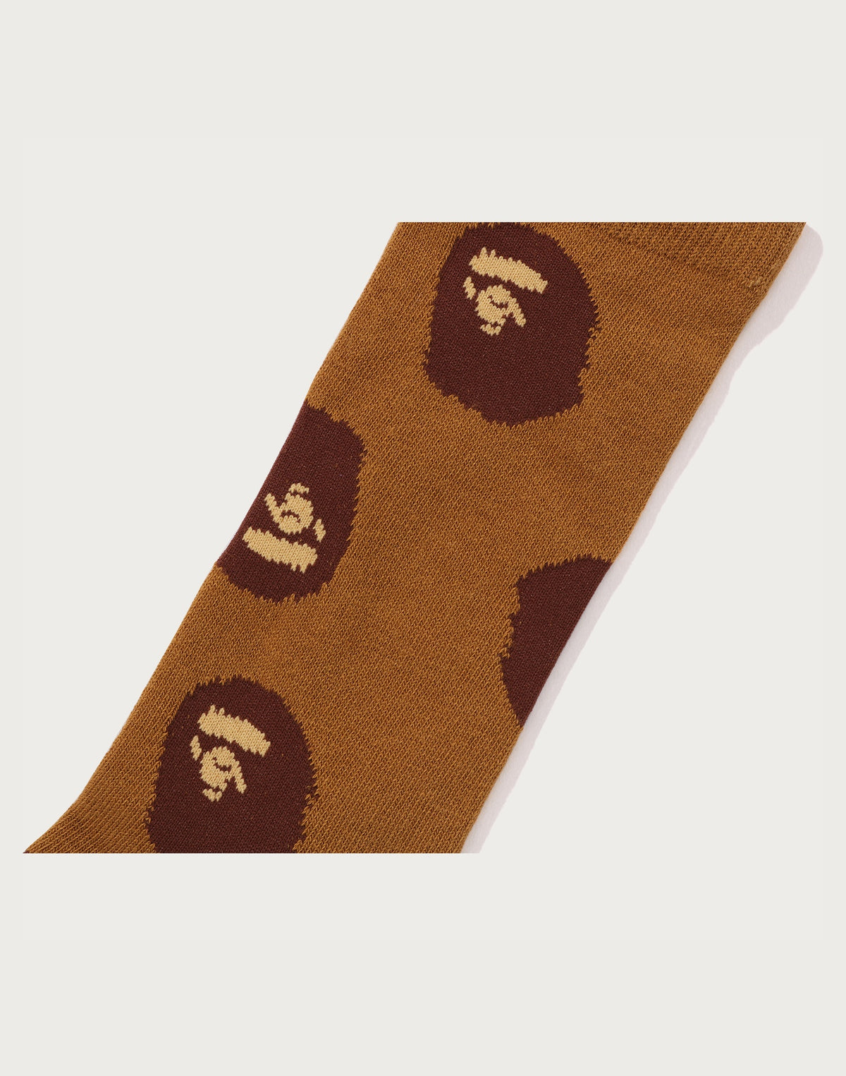 APE HEAD PATTERN SOCKS MENS