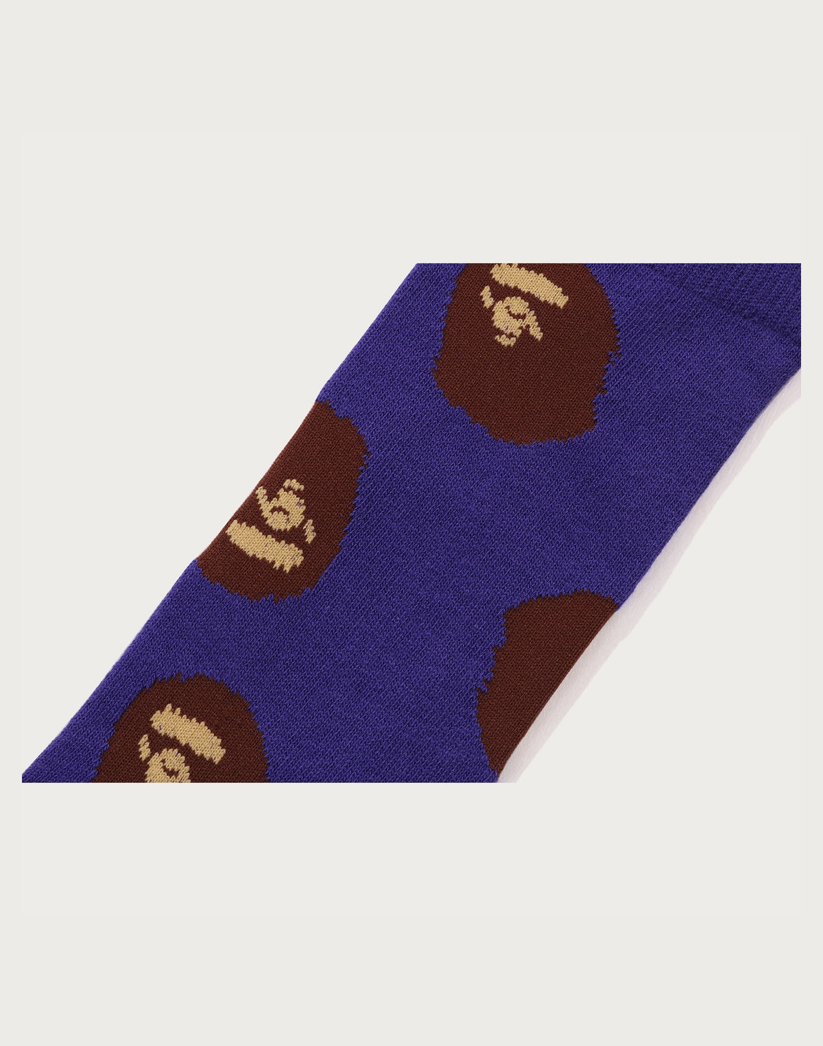 APE HEAD PATTERN SOCKS MENS