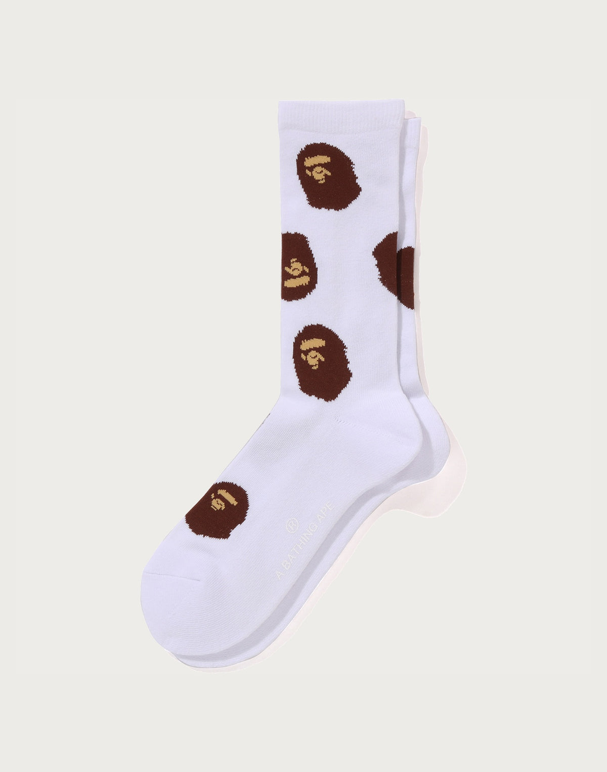 APE HEAD PATTERN SOCKS MENS