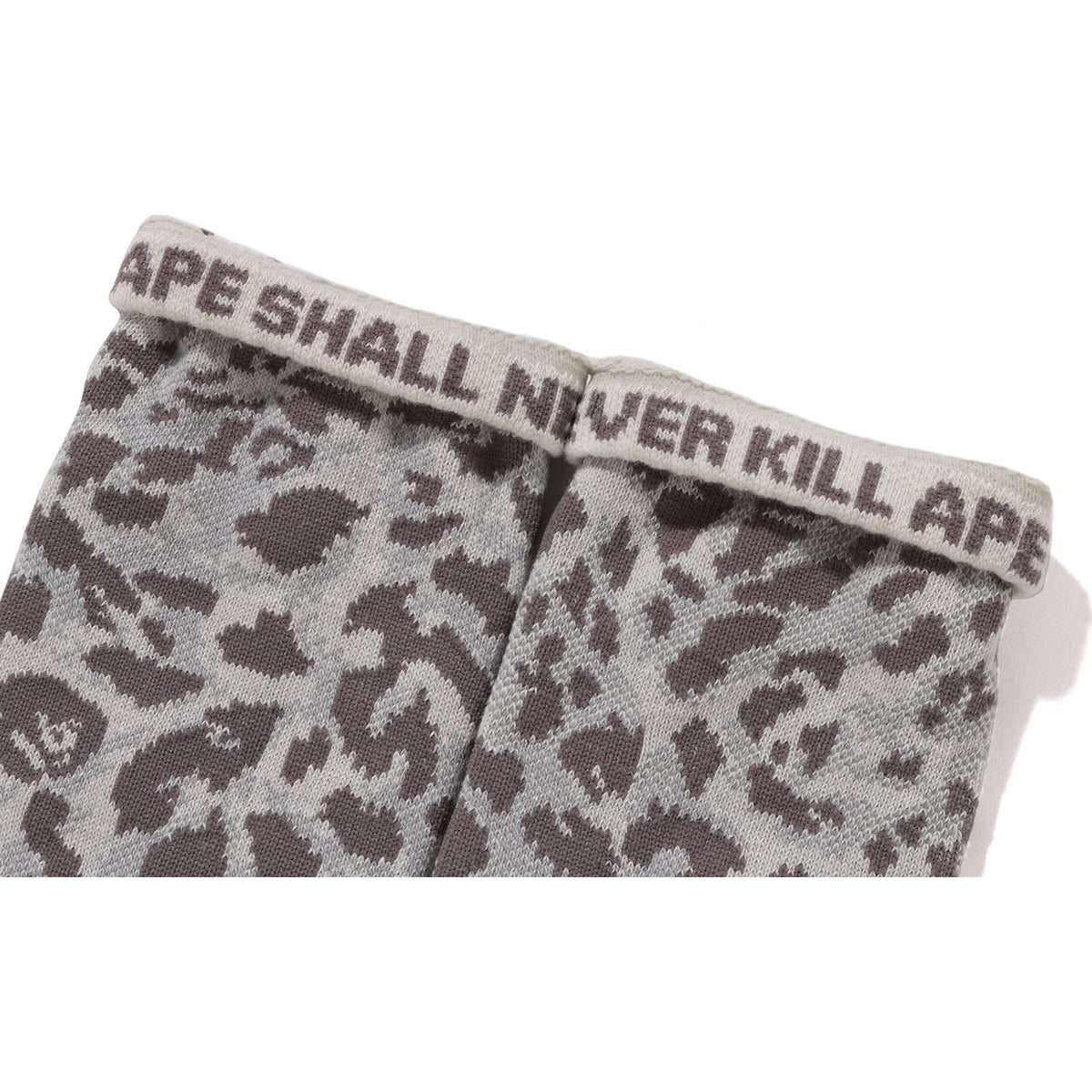 WILD LEOPARD PATTERN SOCKS MENS