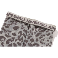 WILD LEOPARD PATTERN SOCKS MENS
