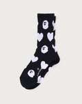 I LOVE BAPE MONOGRAM SOCKS LADIES