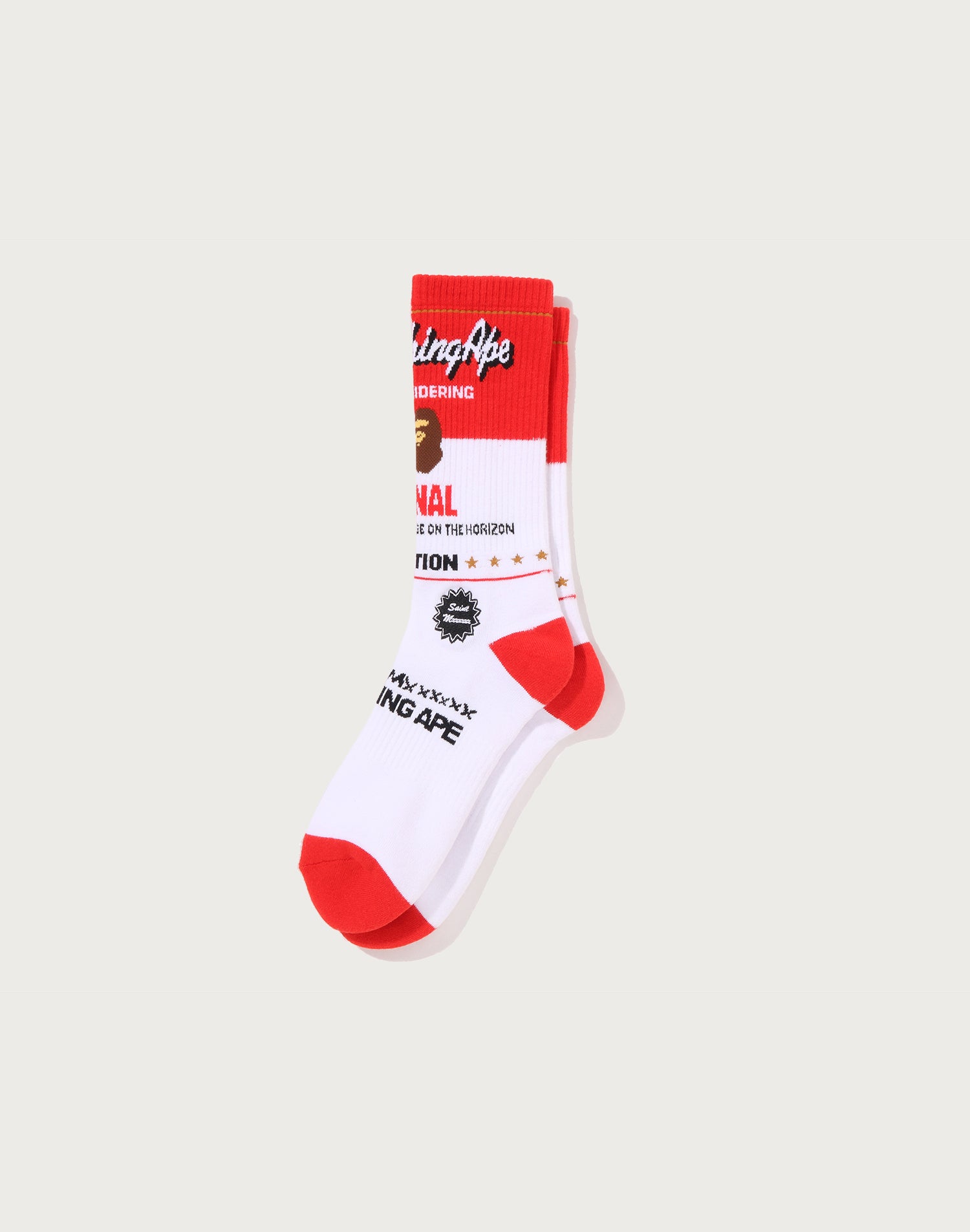 BAPE X SAINT MXXXXXX SOCKS #1 MENS