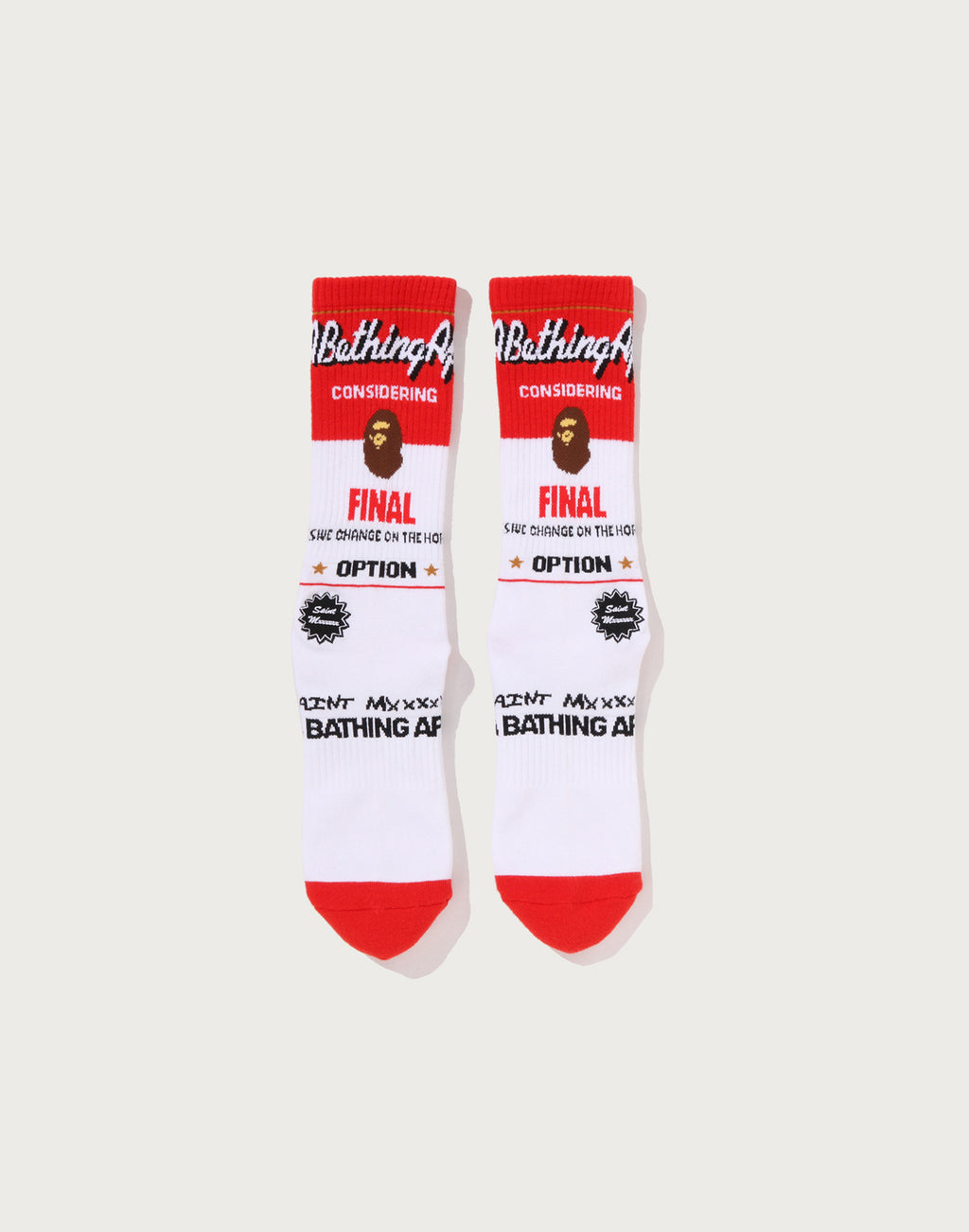 BAPE X SAINT MXXXXXX SOCKS #1 MENS