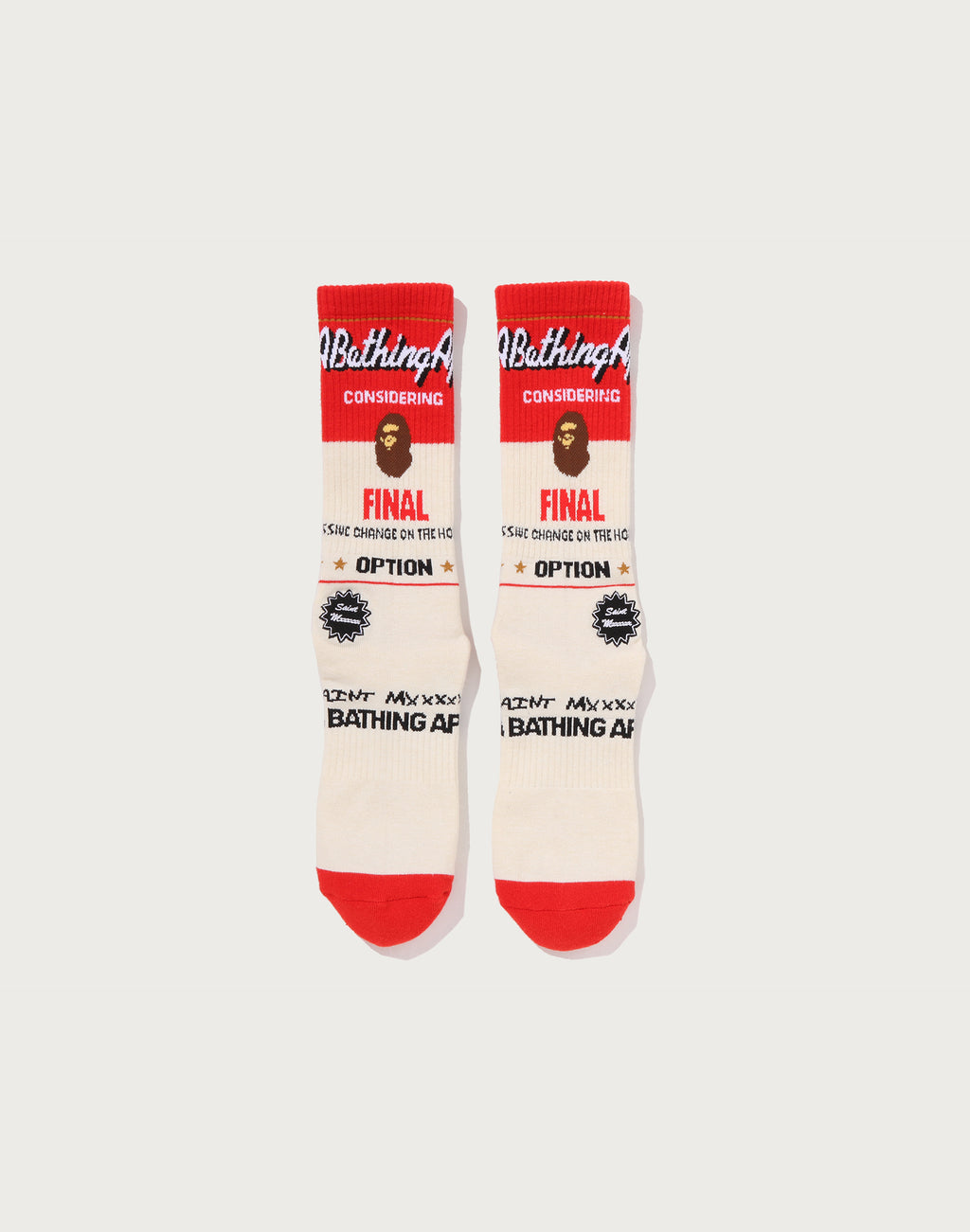 BAPE X SAINT MXXXXXX SOCKS #2 MENS