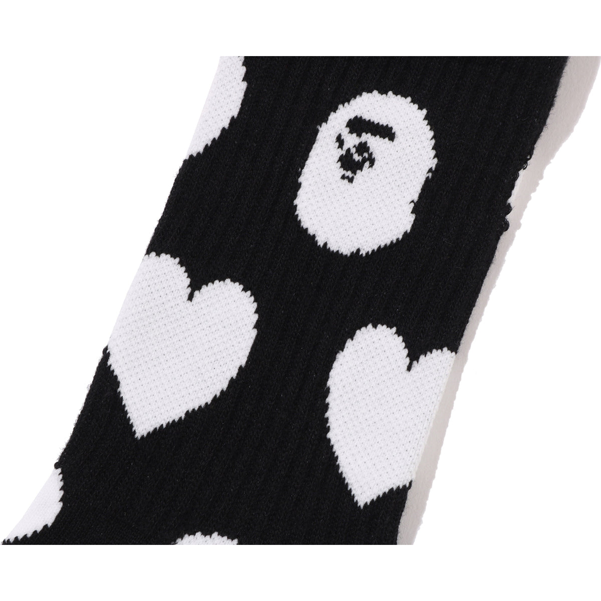 I LOVE BAPE MONOGRAM SOCKS LADIES