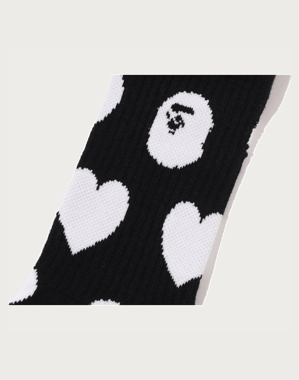 I LOVE BAPE MONOGRAM SOCKS LADIES