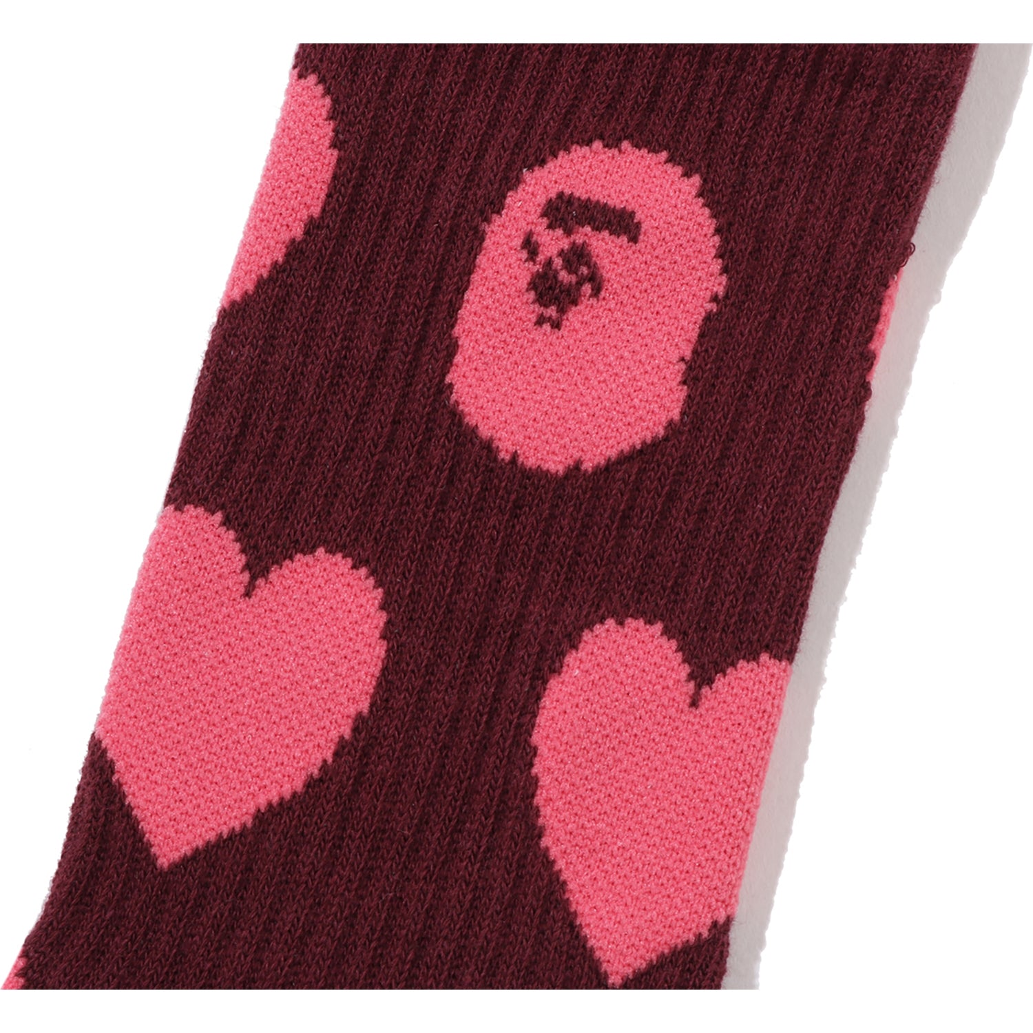 I LOVE BAPE MONOGRAM SOCKS LADIES