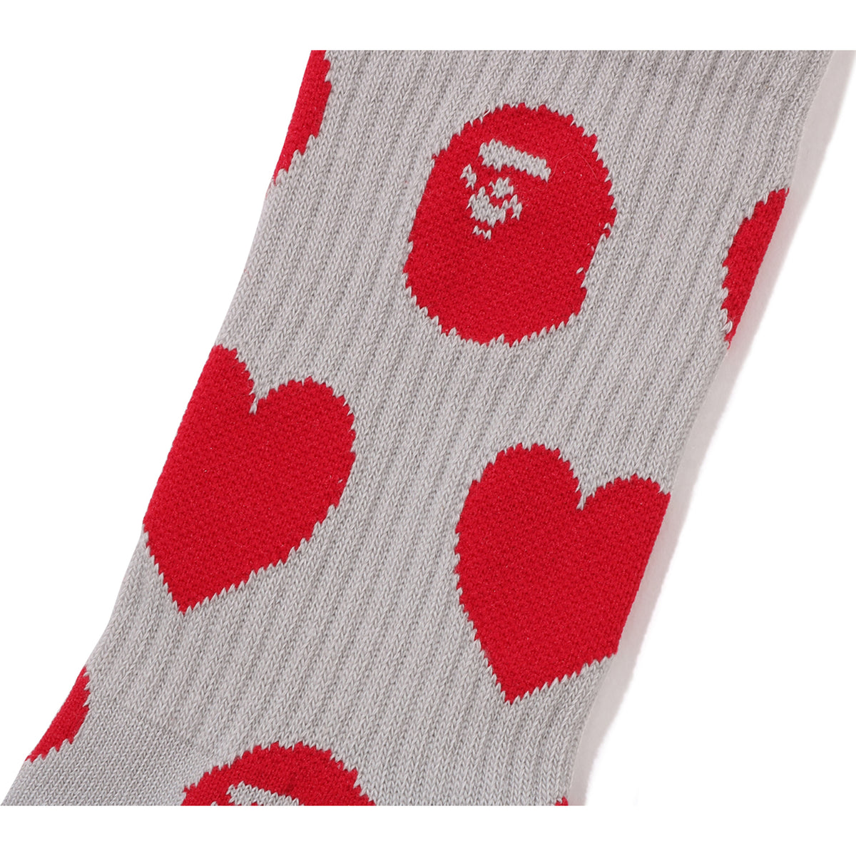 I LOVE BAPE MONOGRAM SOCKS LADIES