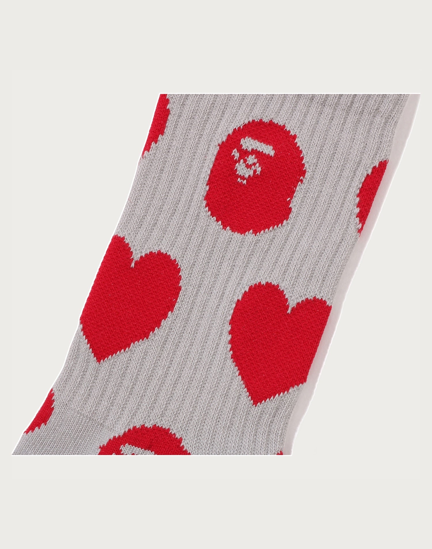 I LOVE BAPE MONOGRAM SOCKS LADIES