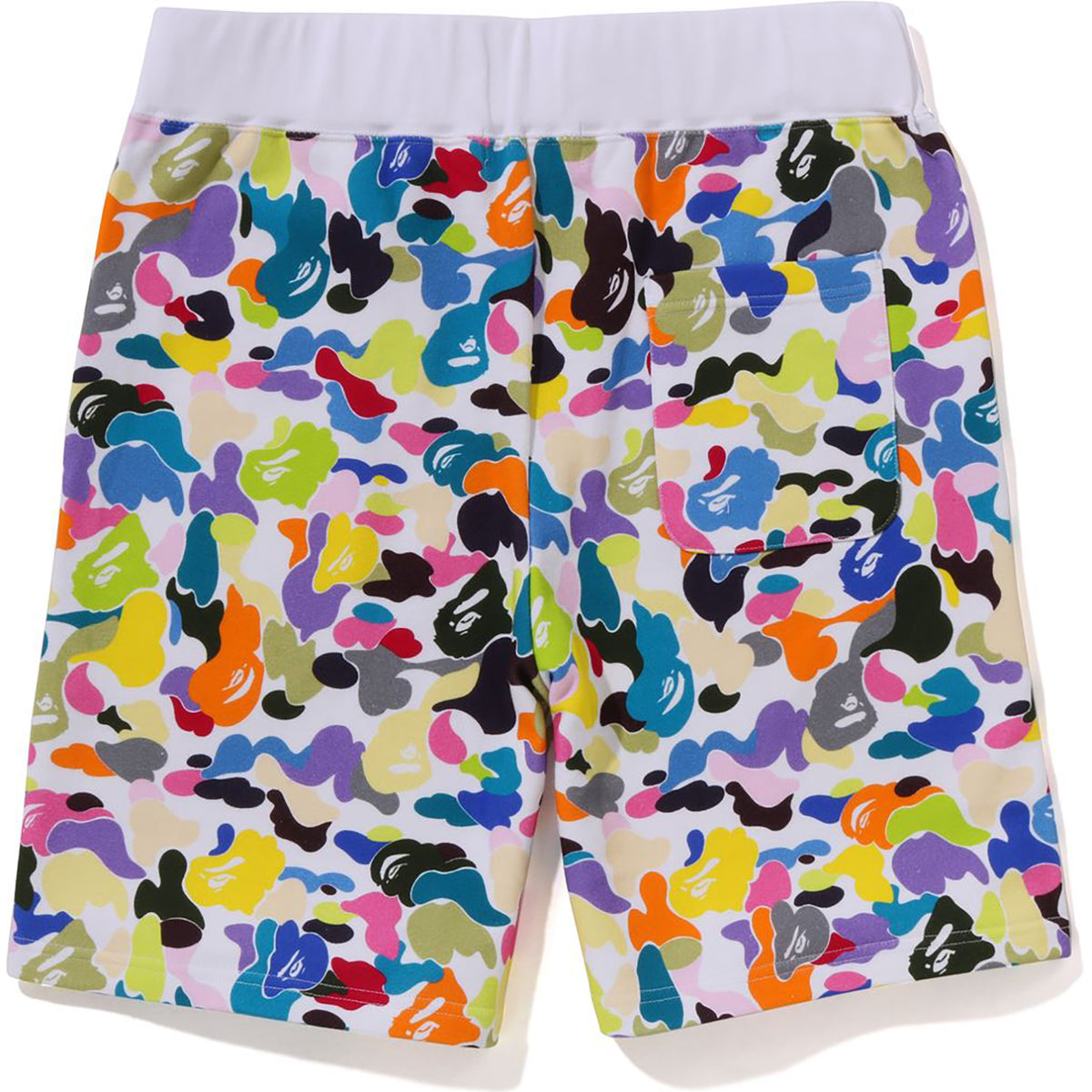 MULTI CAMO NYC LOGO SWEAT SHORTS MENS
