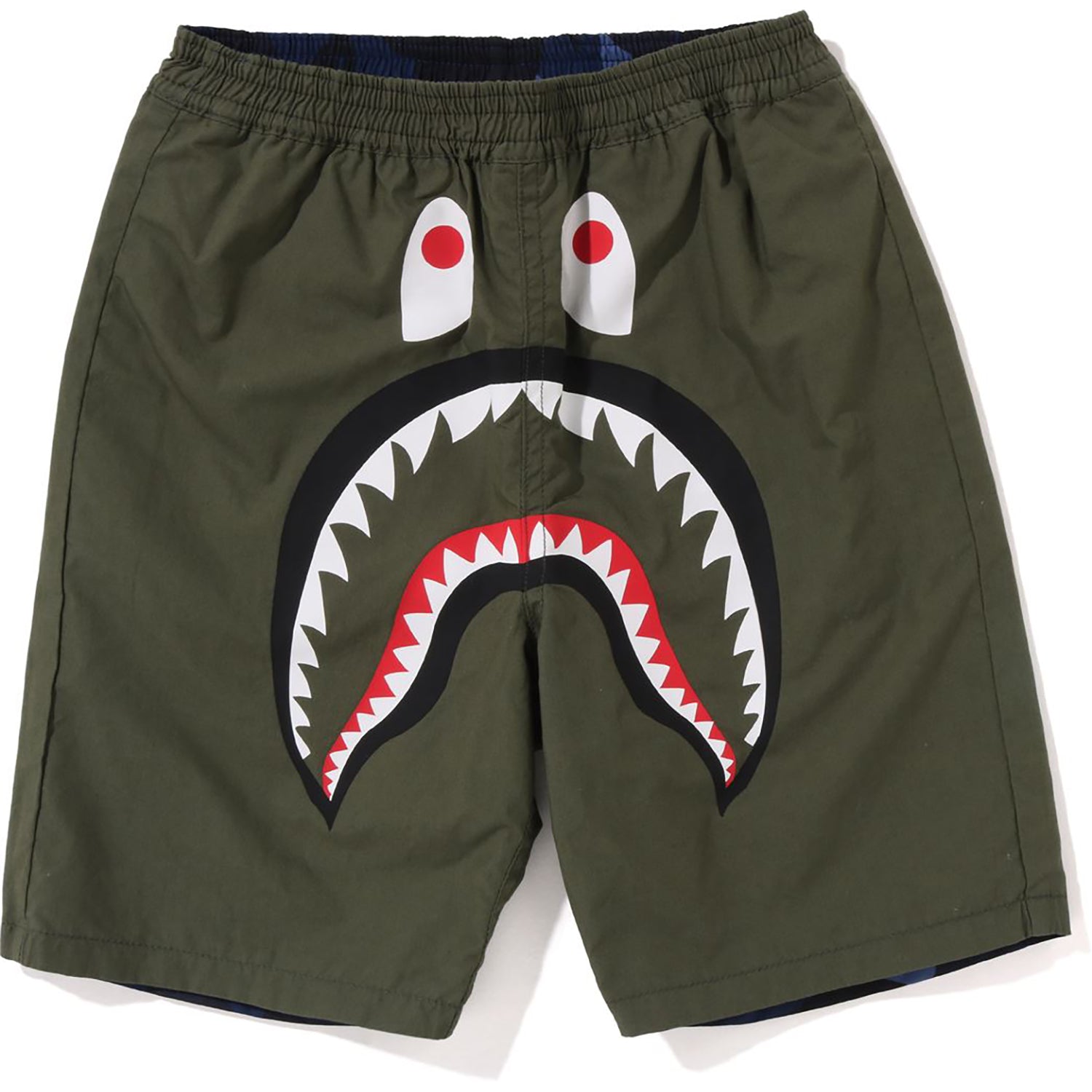 COLOR CAMO SHARK REVERSIBLE SHORTS KIDS