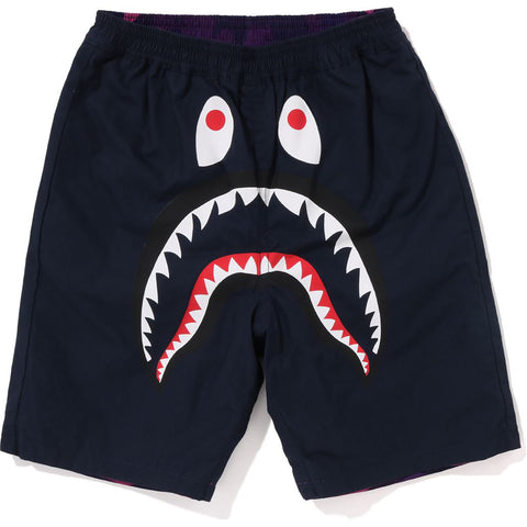 COLOR CAMO SHARK REVERSIBLE SHORTS KIDS