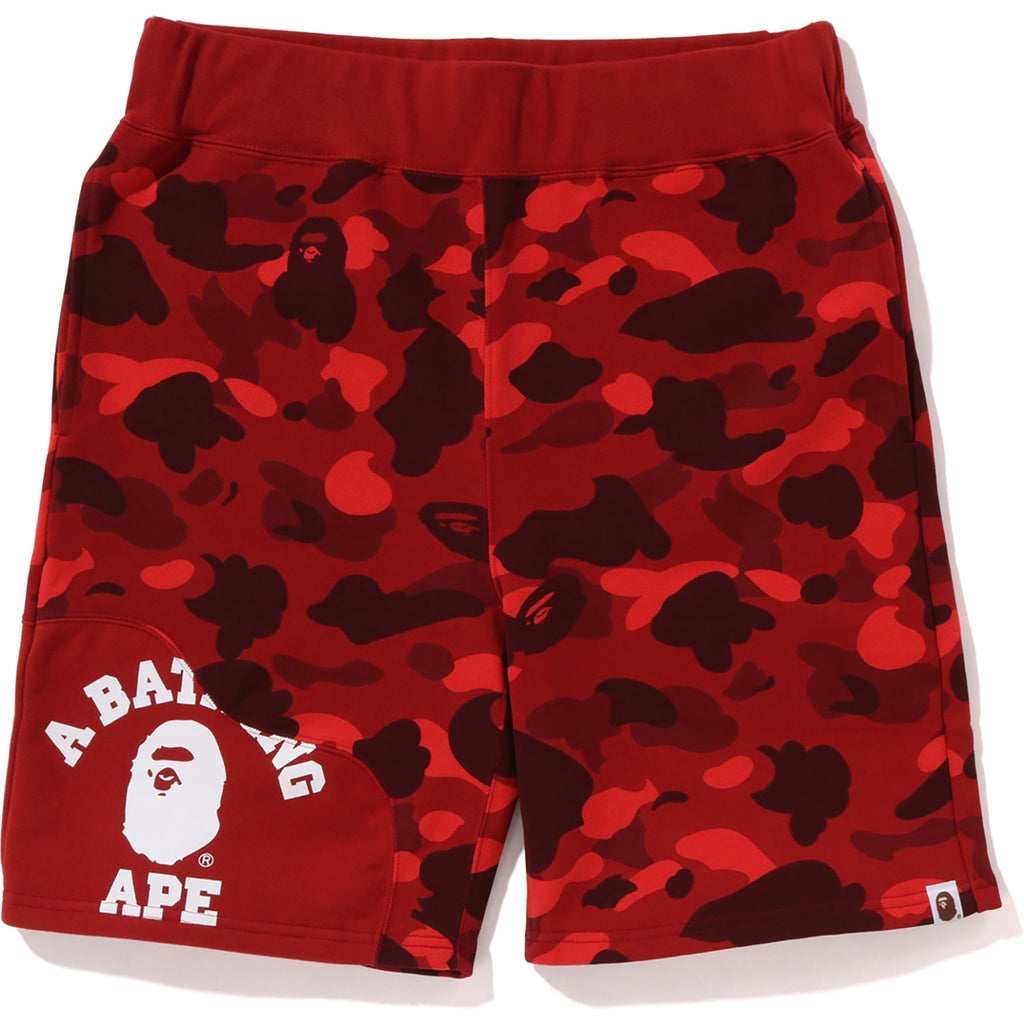 COLOR CAMO SHARK BEACH SHORTS MENS