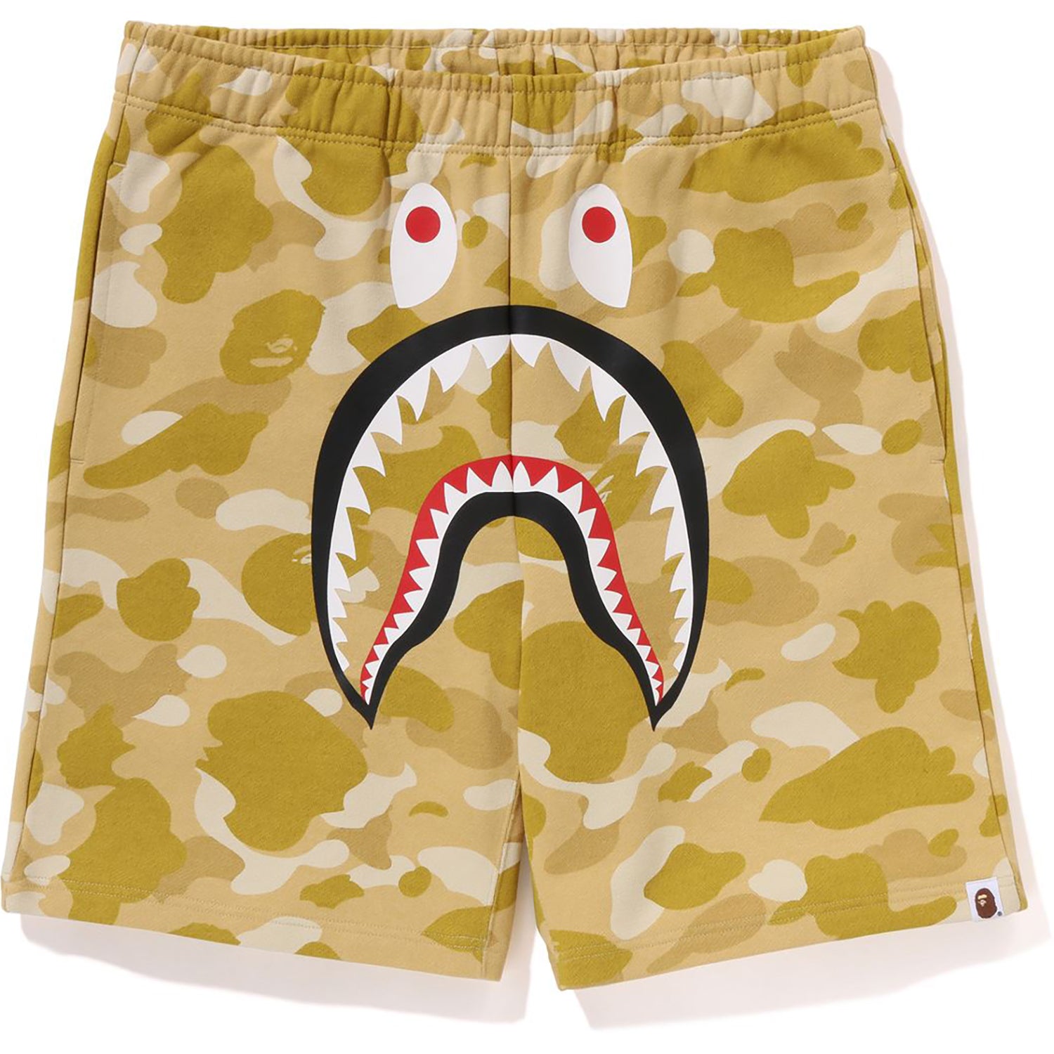 COLOR CAMO SHARK SWEAT SHORTS MENS – us.bape.com