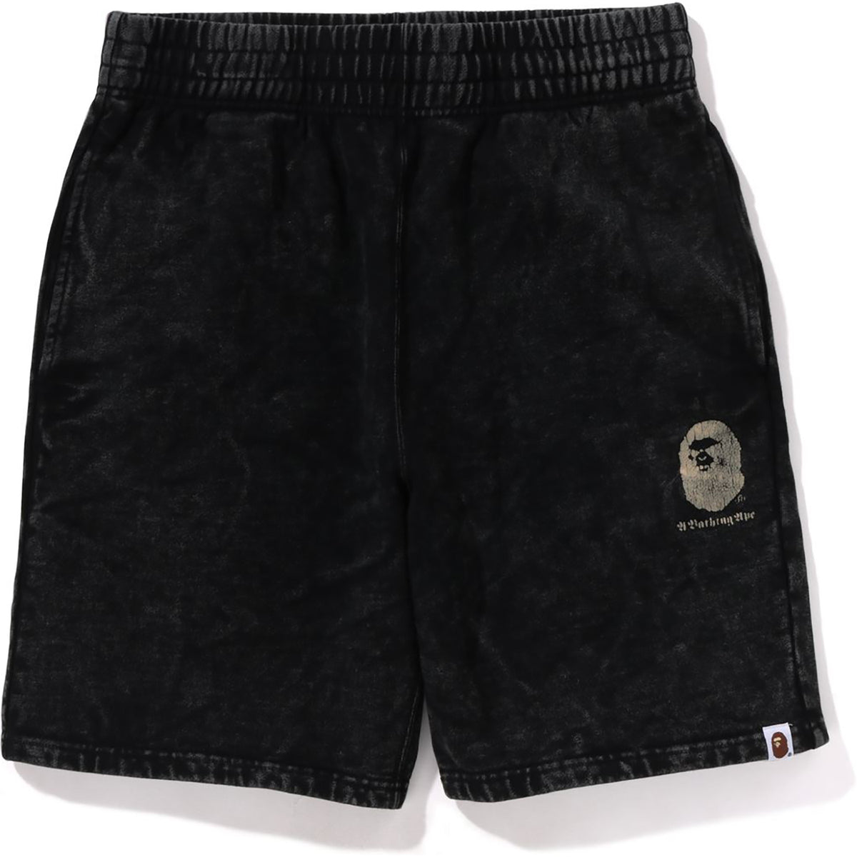 A BATHING APE OVERDYE SWEAT SHORTS MENS