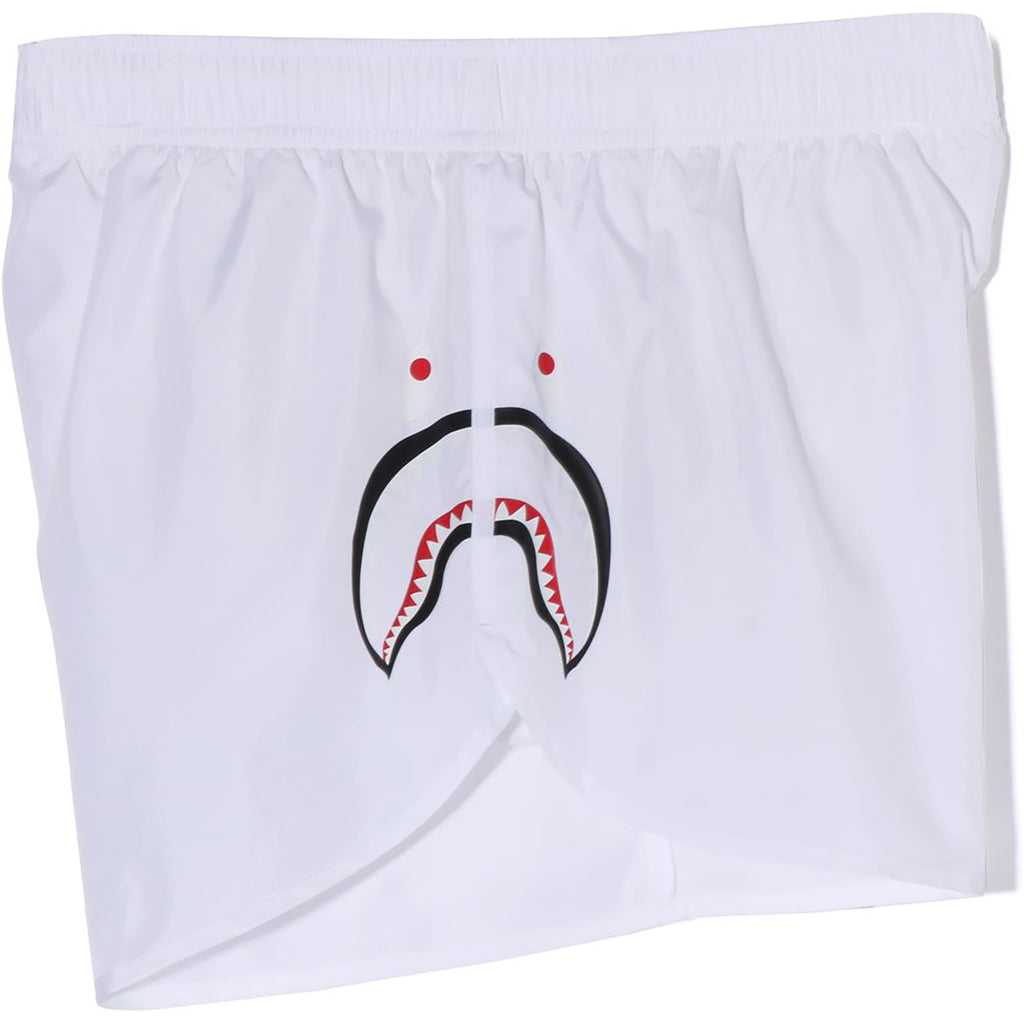 White store bape shorts