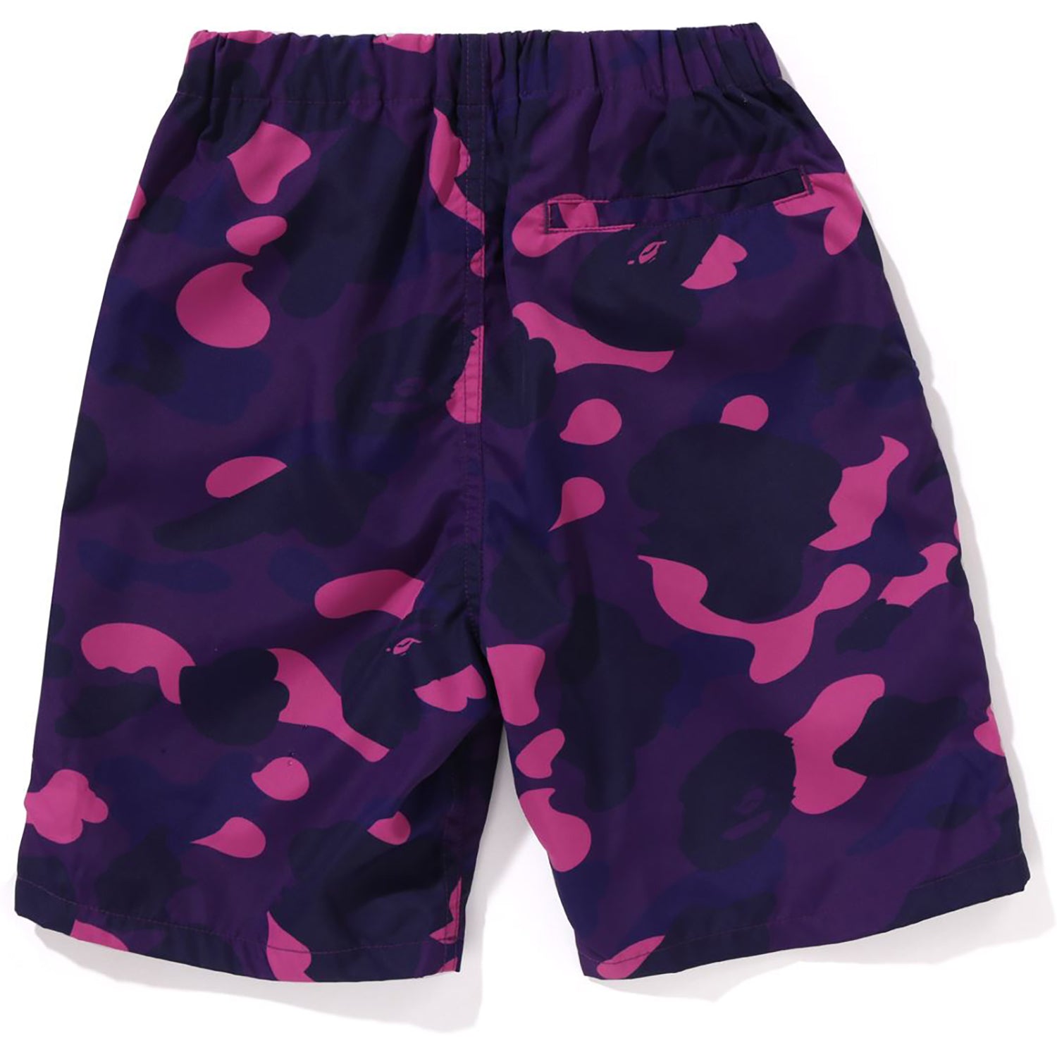 Color Camo Ape Head One Point Beach Shorts Kids 1K30 353 004 Purple 120 4 5 Yr Old