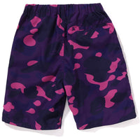COLOR CAMO APE HEAD ONE POINT BEACH SHORTS KIDS