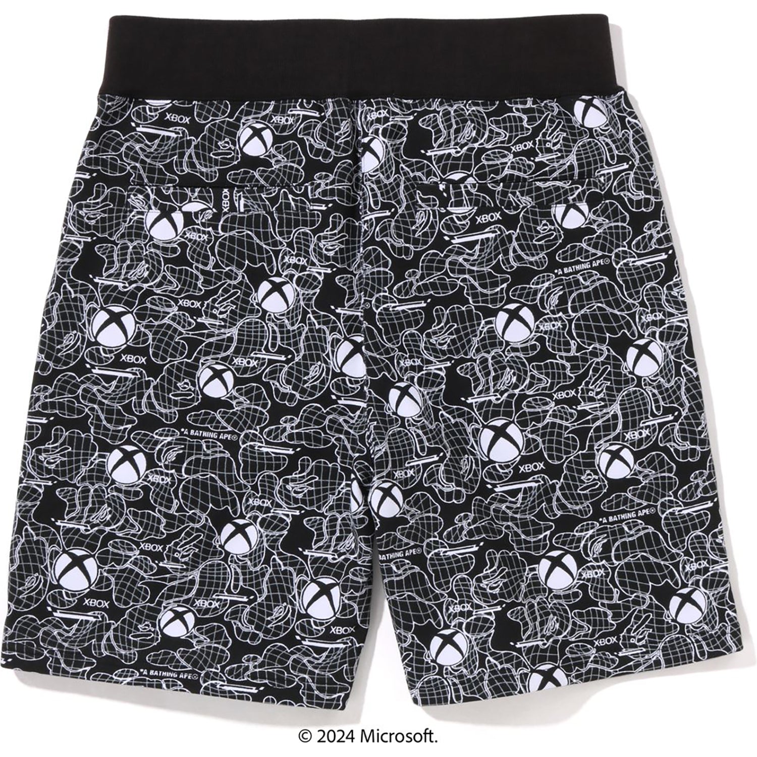 Bape x Xbox Camo Sweat Shorts