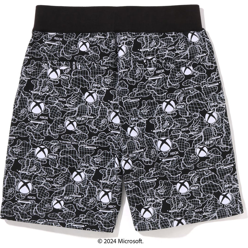 BAPE X XBOX CAMO SWEAT SHORTS MENS