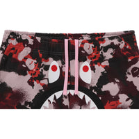 MAP CAMO REGULAR FIT SHARK SWEAT SHORTS MENS