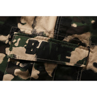 MAP CAMO REGULAR FIT CARGO SHORTS MENS