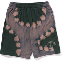 HAND DYE RELAXED FIT SWEAT SHORTS MENS