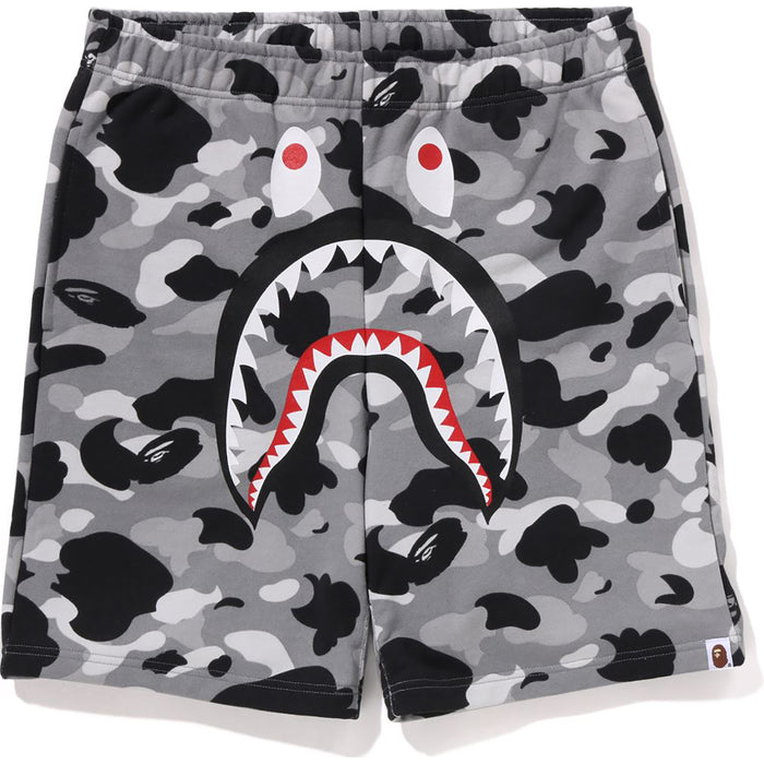 1ST CAMO SHARK REGULAR FIT SWEAT SHORTS MENS