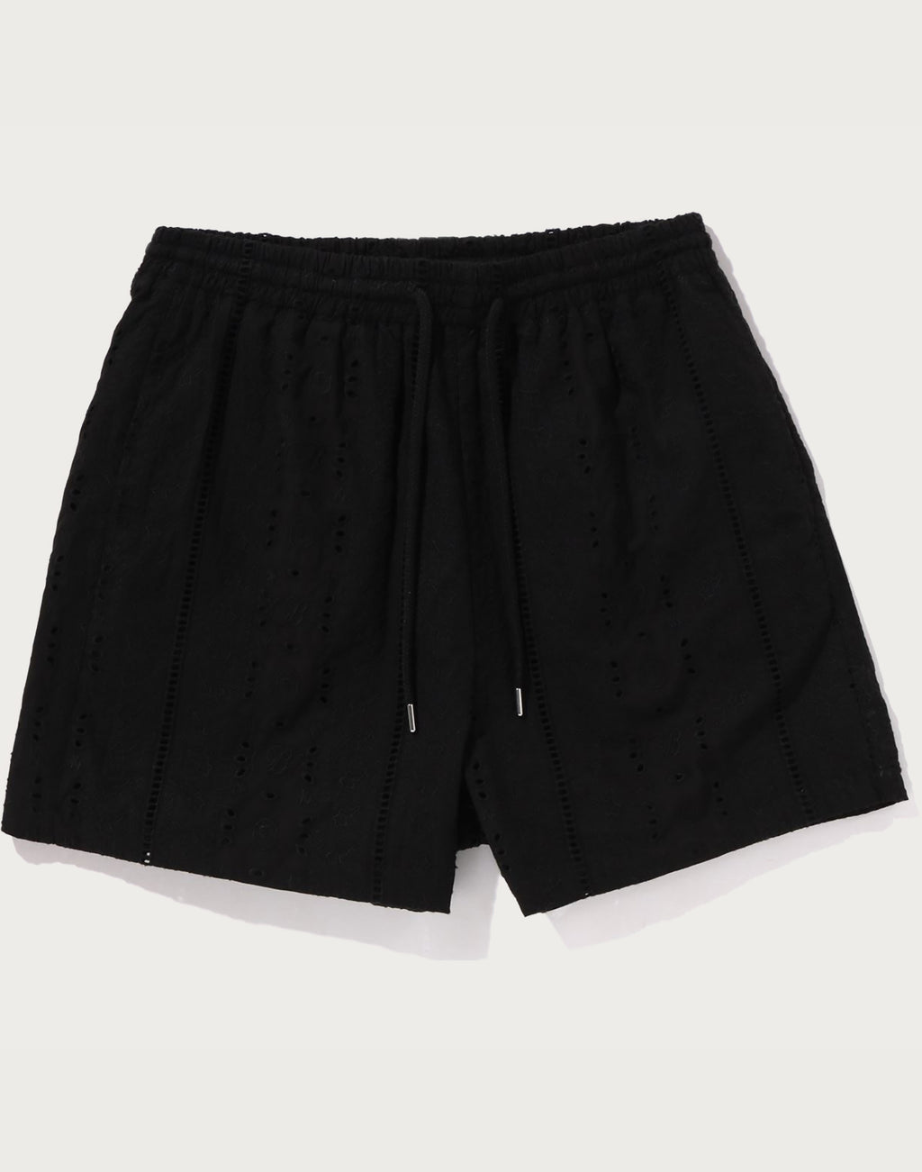 EMBROIDERY RELAXED FIT SHORTS MENS