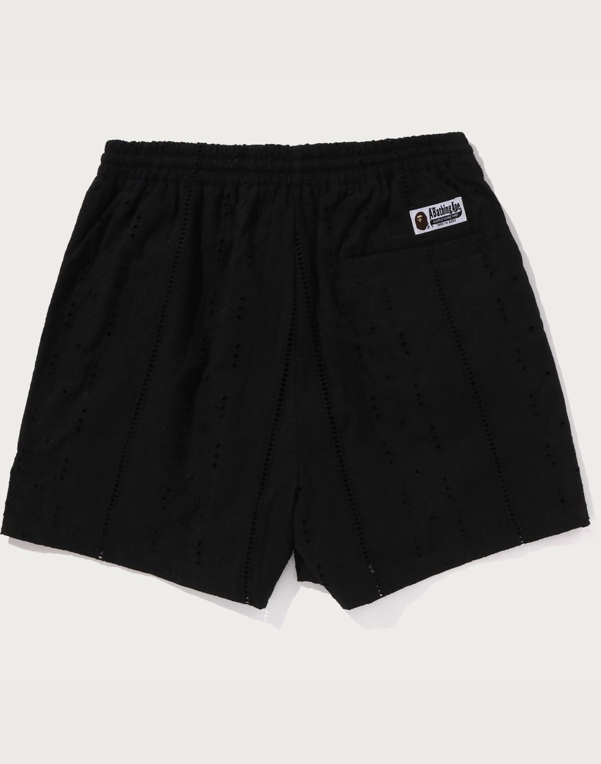 EMBROIDERY RELAXED FIT SHORTS MENS