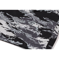 PALM TREE CAMO RELAXED FIT BEACH SHORTS MENS