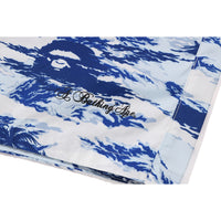 PALM TREE CAMO RELAXED FIT BEACH SHORTS MENS
