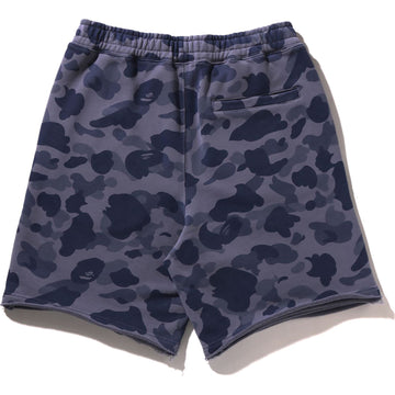 1ST CAMO HEAVY WASHED RELAXED FIT SWEAT SHORTS MENS