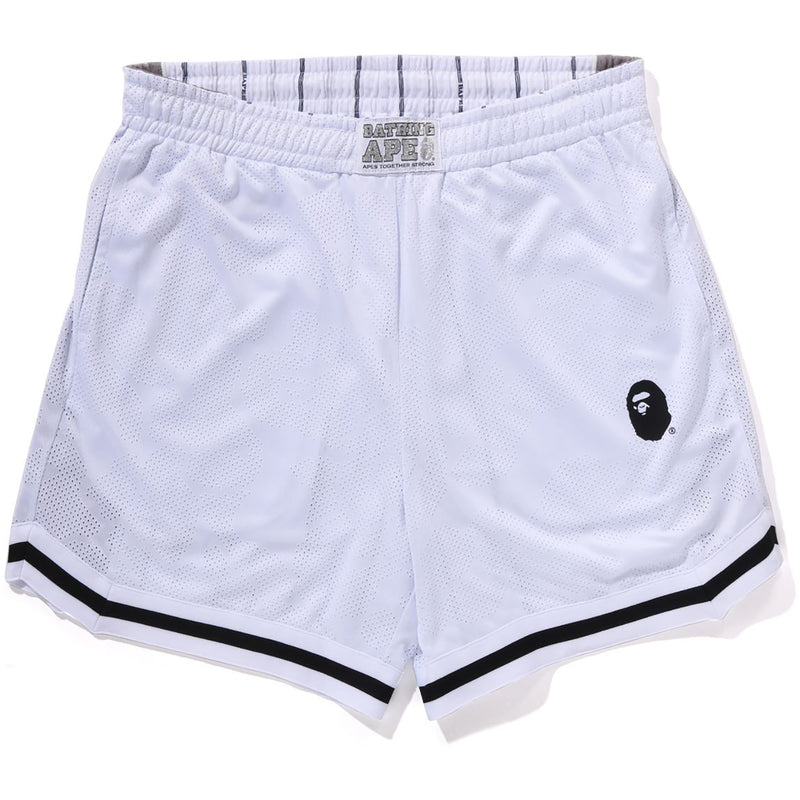 MULTI LOGO REVERSIBLE RELAXED FIT SWEAT SHORTS MENS