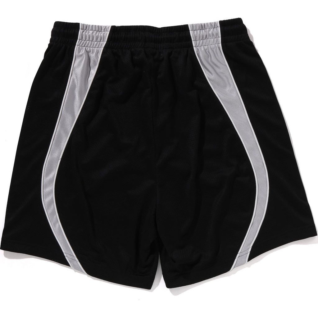 SOLID CAMO JACQUARD MULTILOGO RELAXED FIT SWEAT SHORTS MENS