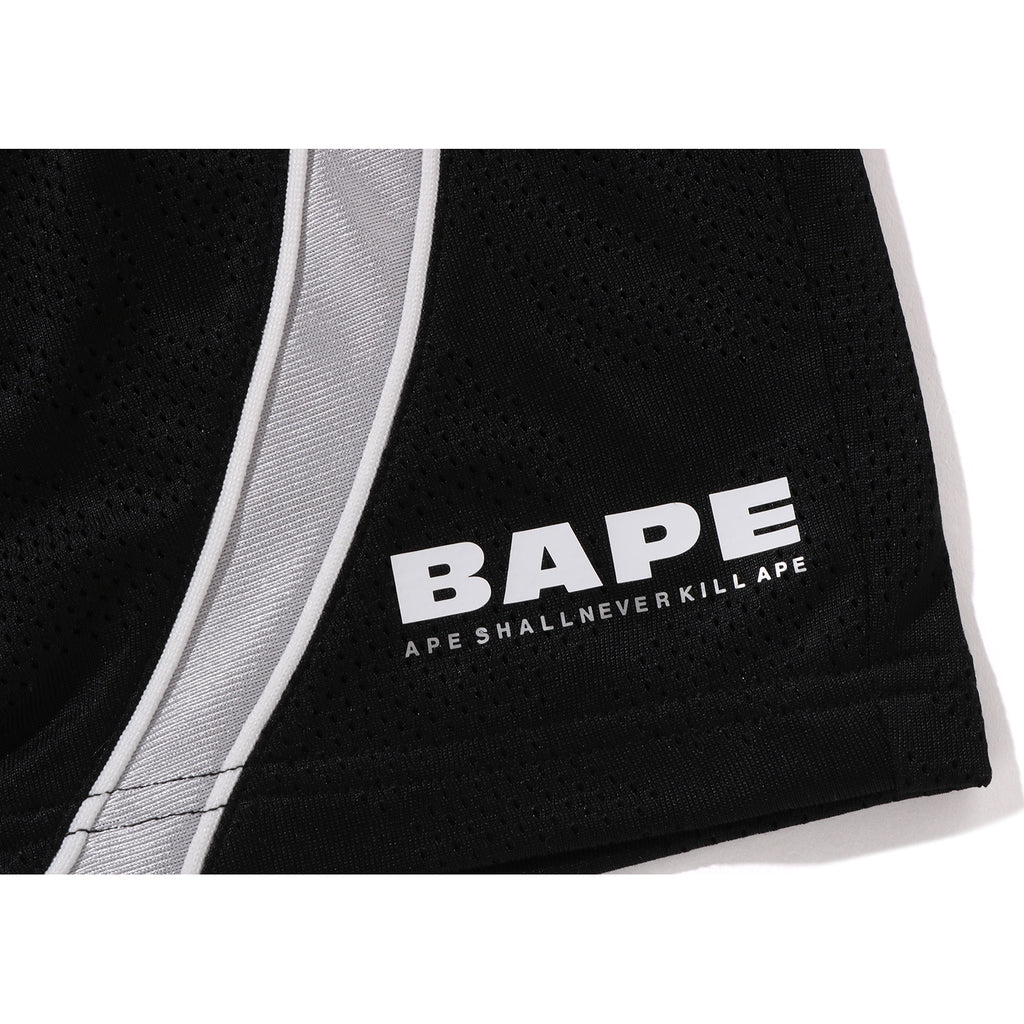 SOLID CAMO JACQUARD MULTILOGO RELAXED FIT SWEAT SHORTS MENS