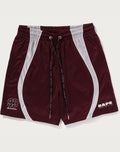 SOLID CAMO JACQUARD MULTILOGO RELAXED FIT SWEAT SHORTS MENS