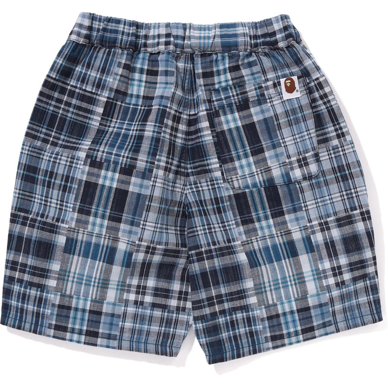 MULTI CHECK ONE POINT SHORTS KIDS