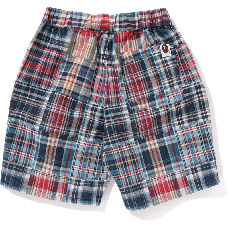 MULTI CHECK ONE POINT SHORTS KIDS