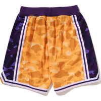 BAPE X M&N NBA - LOS ANGELES LAKERS SWINGMAN SHORTS MENS