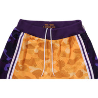 BAPE X M&N NBA - LOS ANGELES LAKERS SWINGMAN SHORTS MENS