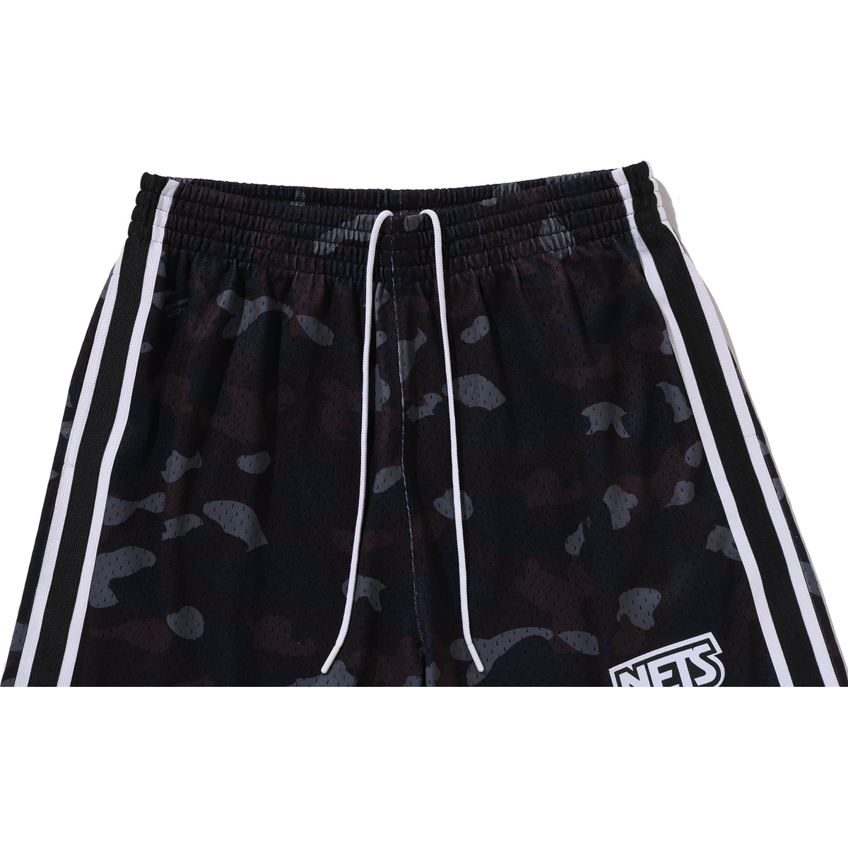 BAPE X M&N NBA - NEW JERSEY NETS SWINGMAN SHORTS MENS