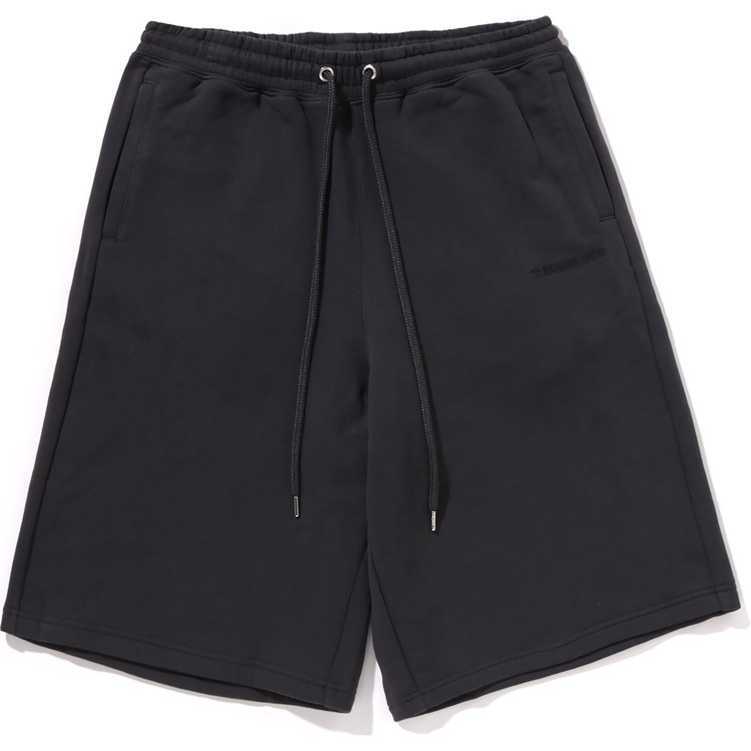 BATHING APE LOGO KNEE LENGTH RELAXED FIT SWEAT SHORTS MENS – us