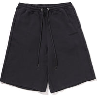 BATHING APE LOGO KNEE LENGTH RELAXED FIT SWEAT SHORTS MENS